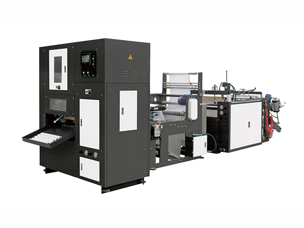 ONE Lines fully automatic bottom sealing bag-on-roll making Machine With Core